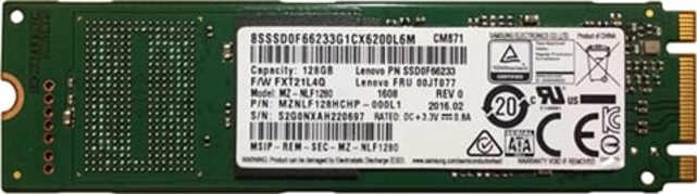 Samsung 128GB m.2 SSD PM871b  MZ-NLN128C