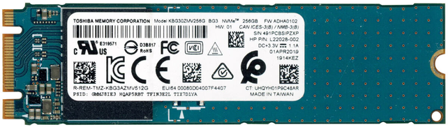 Toshiba 256GB NVMe SSD BG3 KBG30ZMV256G