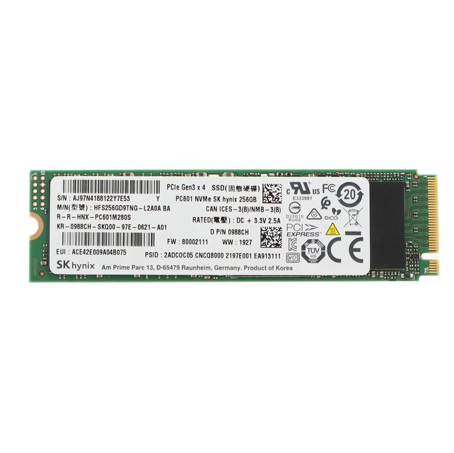 SKhynix 256GB SSD NVMe PC601 HFS256GD9TNG
