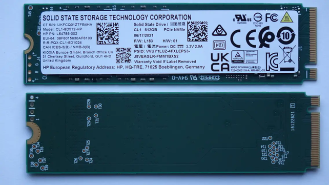 HP 512GB NVMe SSD CL1-8D512-HP