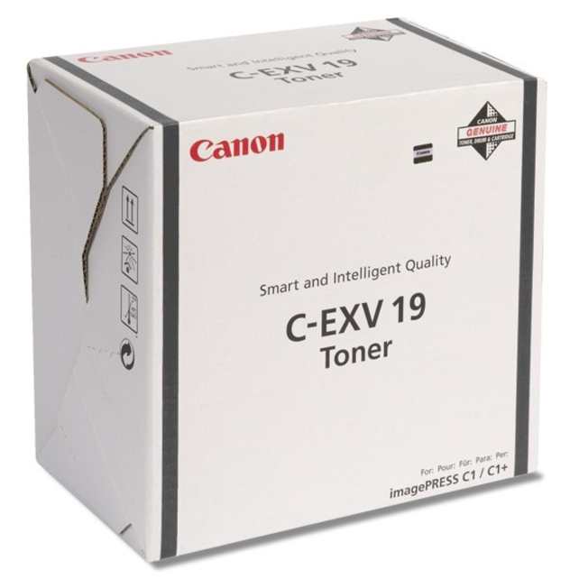Canon C-EXV 19 Zwart 0397B002[AA] KORTING