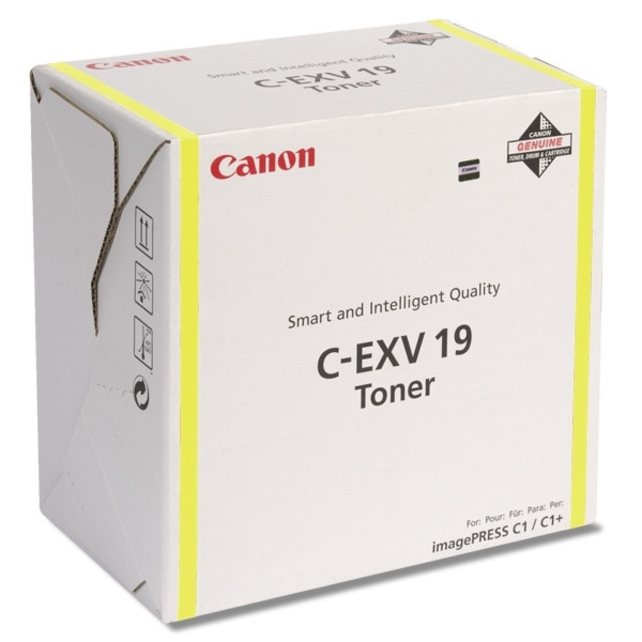 Canon C-EXV 19 Geel 0400B002[A] KORTING
