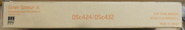 NRG Toner DSc424/DSc432 Geel Type 2 Code:888500