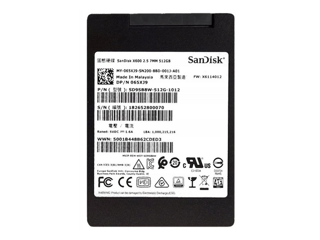 SanDisk SSD X600 512GB 2.5"