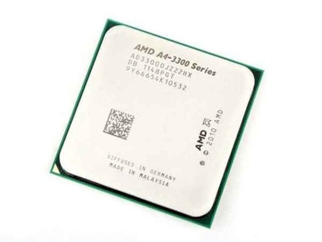 AMD A4-3300 2 Cores, 2.5 Ghz