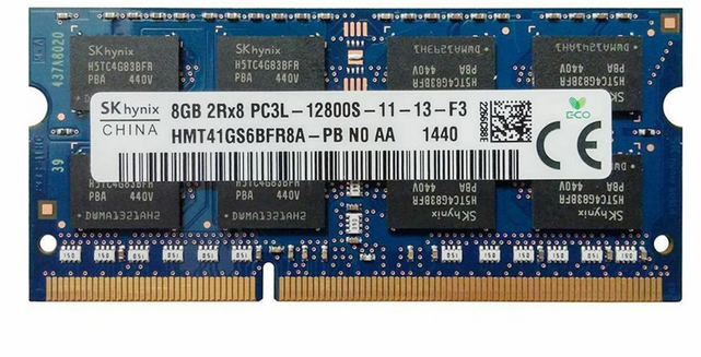 SKhynix DDR3L 8GB 12800S HMT41GS6BFR8A