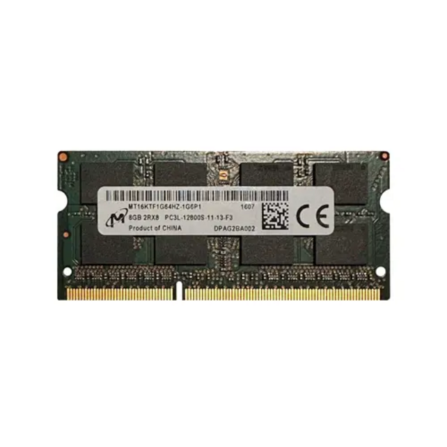 Micron 8GB DDR3L SODIMM MT16KTF1G64HZ-1G6E1