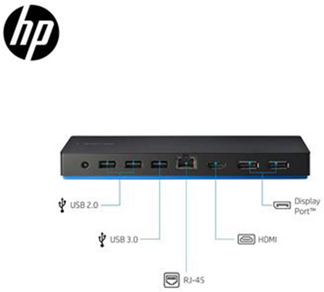 HP USB-C Dock G4 Bedraad USB 3.2 Gen (3.1 Gen 1) Type-C + Met adapter 90W