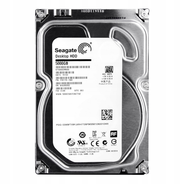 Seagate Desktop  5TB HDD 3,5" ST5000DM000