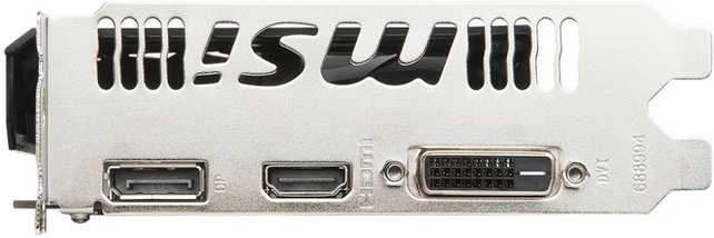 MSI GeForce GTX 1050 AERO ITX 2G OCV1