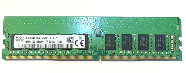 SKhynix DDR4 8GB 2133Mhz  HMA41GU7AFR8N-TF