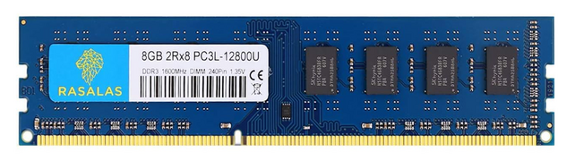 Rasalas 8GB DDR3 12800U 2RX8