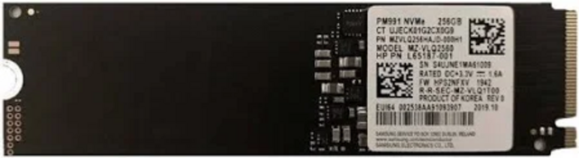 Samsung SSD 256GB NVMe PM991 MZ-VLQ2560