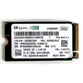 SKhynix 256GB SSD BC511 NVMe