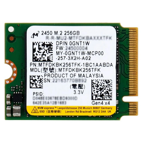 Micron 2450 256GB NVMe
