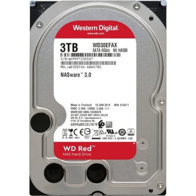 Western Digital 3TB 5400 RPM WD30EFAX