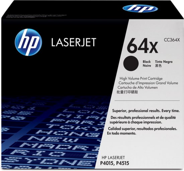 Original Toner HP 64X Zwart CC364X