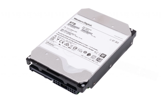 WD 8TB Ultrastar DC HC510 SAS 3.5"