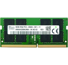 SKhynix 32GB DDR4 SODIMM 2666MHz HMAA4GS6MJR8N-VK