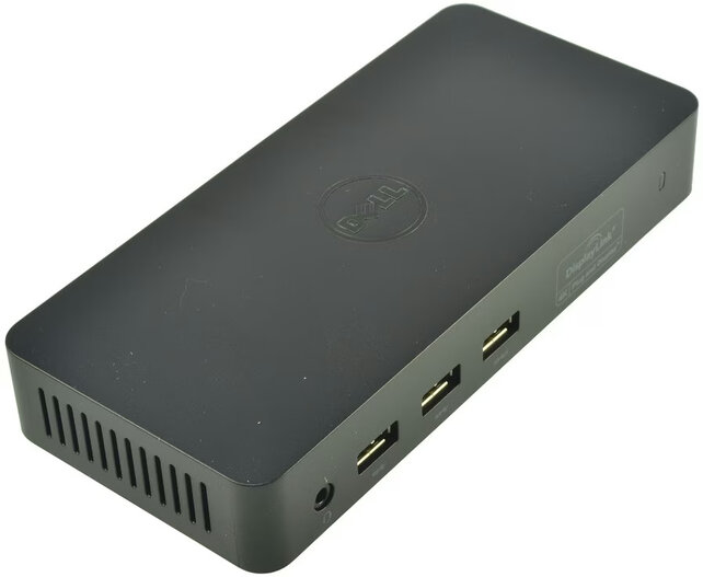 Dell USB 3.0 Ultra HD Triple Video Docking D3100 met 65W adapter