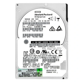 HPE 900GB  SAS 10K EG0900JEHMB