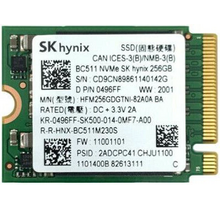 SKhynix 256GB SSD BC511 NVMe M.2 2230