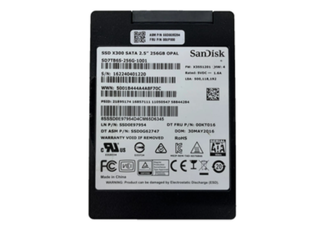 SanDisk X300 256GB SSD 2.5"