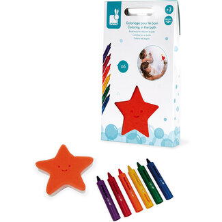 Janod Badspeelgoed - Kleuren in bad