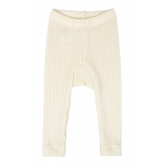 Joha Wollen ribbroek naturel