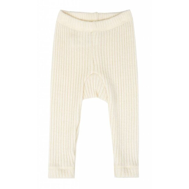 Joha Wollen ribbroek naturel