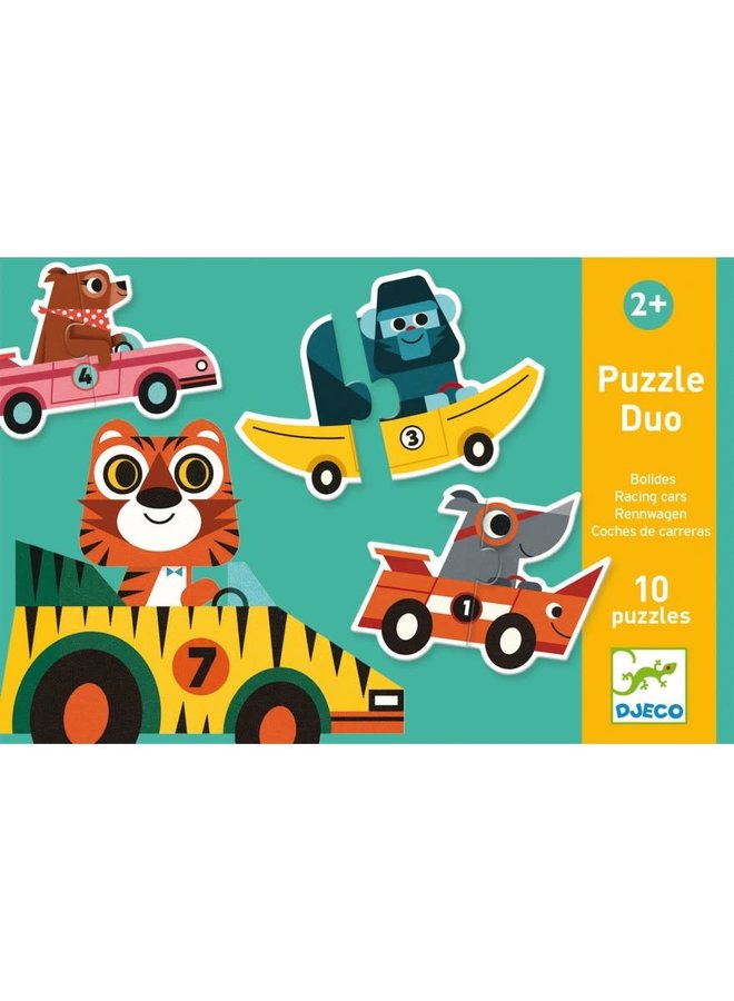 Puzzel - Duo auto's (2+)