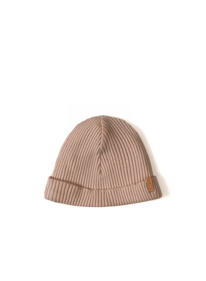 Rib Beanie Lychee