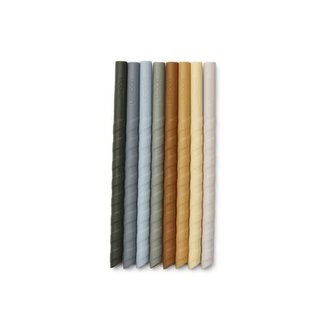 Liewood Zoe straw set - 8 pack - Blue multi mix