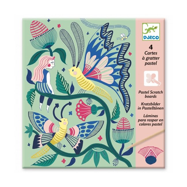 Djeco Kraskaarten - Pastel
