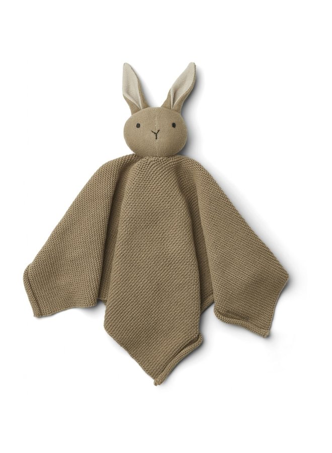 Milo knit cuddle cloth - Rabbit oat