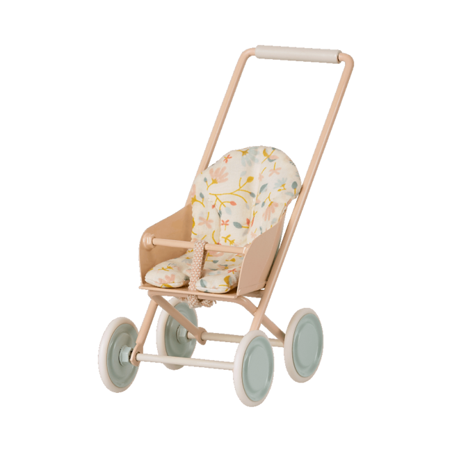 Maileg Stroller, Micro - Powder