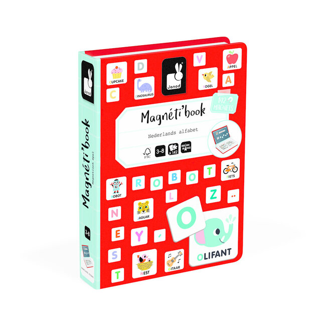 Janod Magnetibook - Alfabet (Nederlandstalig)