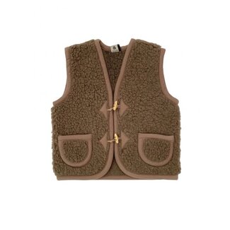 Alwero Bodywarmer Alpen kids - Bruin Bark