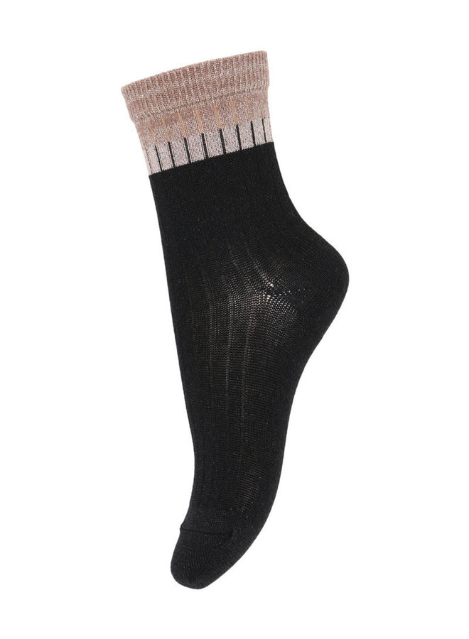 Norma glitter socks - Black