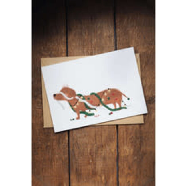 Set kerstkaarten (7st)