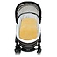 Heitmann Felle Schapenvacht medicinaal gelooid inlegger kinderwagen/wieg (73x33)