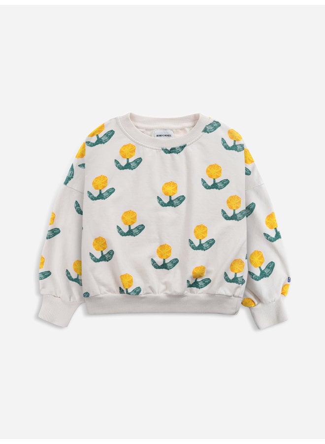 Wallflowers all over sweatshirt