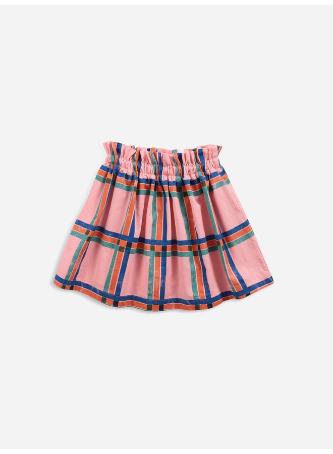 Square woven skirt