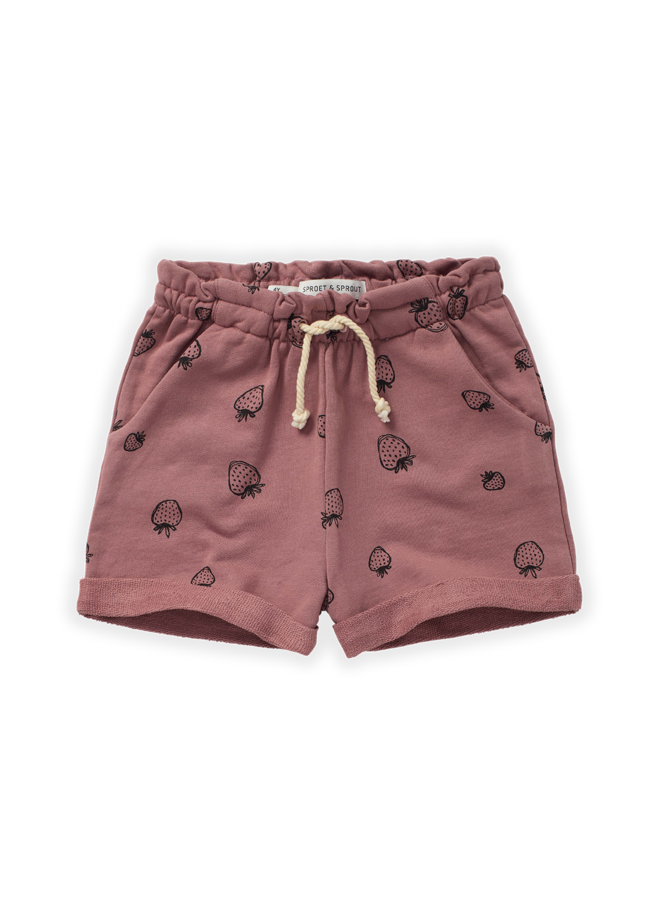 Shorts print strawberry