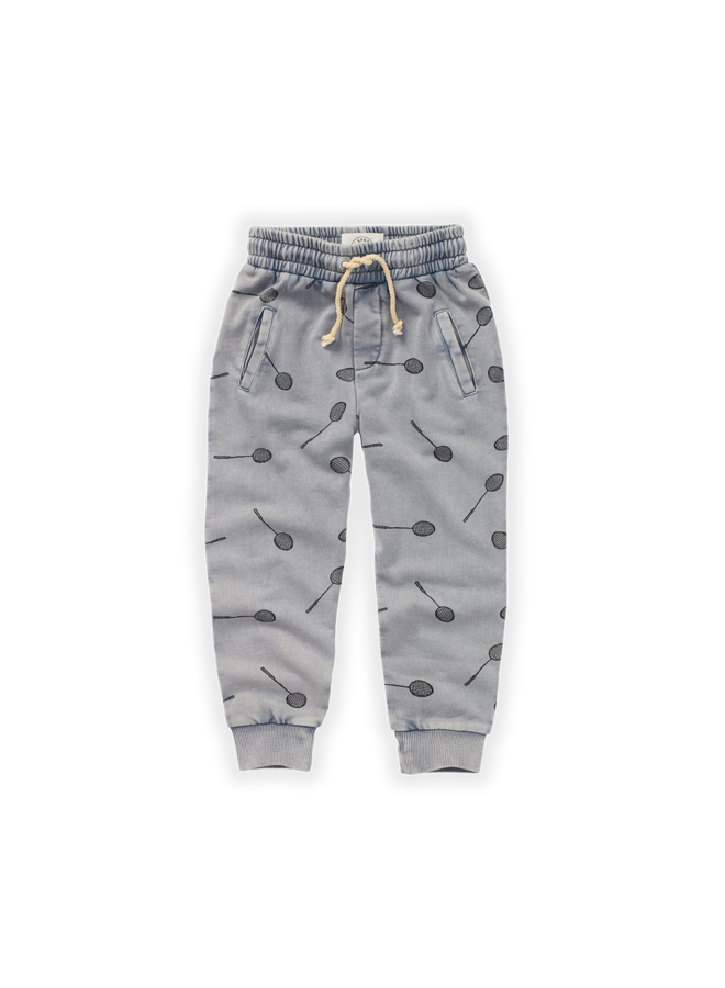 Sweatpants print badminton