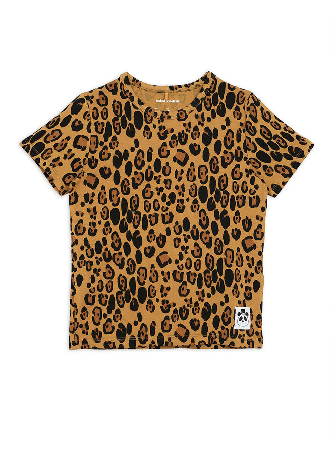 Basic leopard ss tee