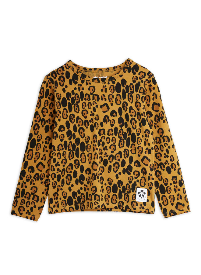 Basic leopard ls tee