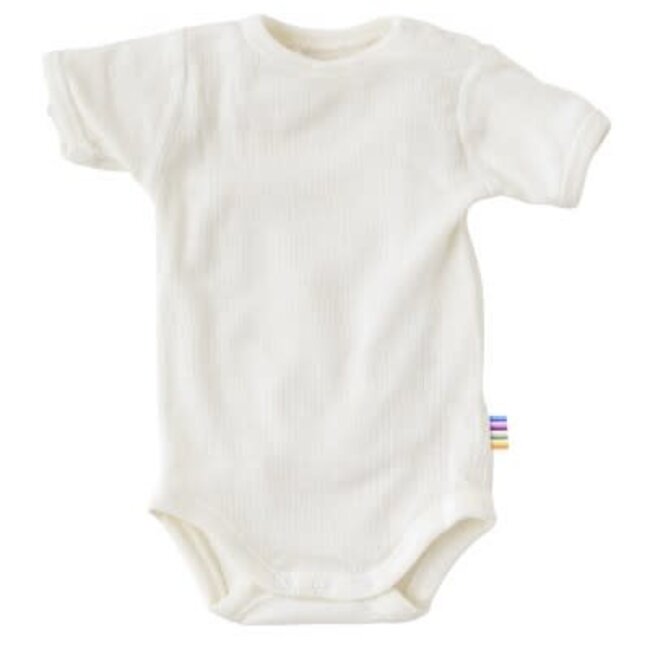 Joha Romper wol korte mouw -  Naturel