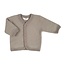 Joha Wolfleece vest - Sesam melange