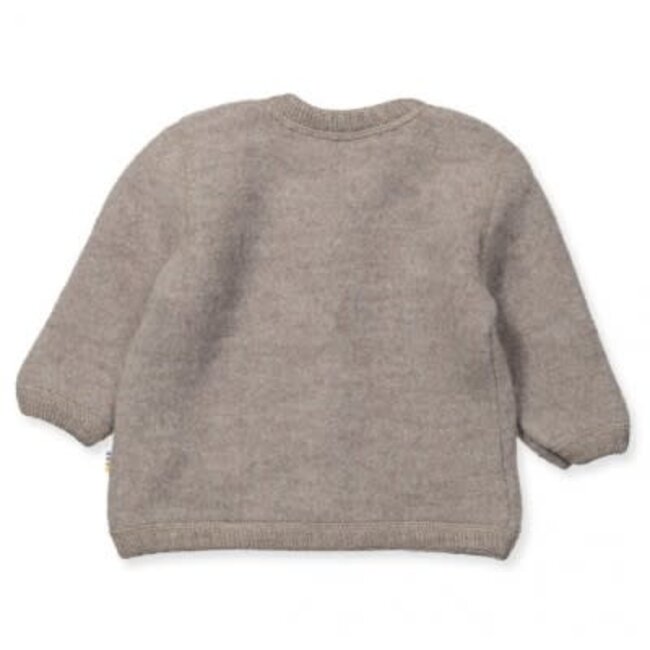 Joha Wolfleece vest - Sesam melange